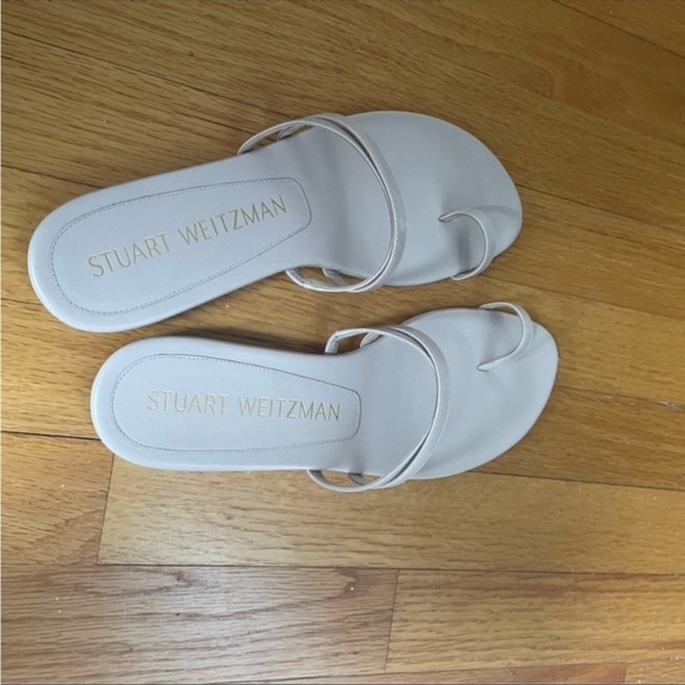 Stuart Weitzman Sandals Leonita Flat Sandals 8.5 - image 2